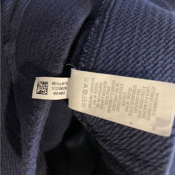 Offline by Aerie Blue Knit Yoga Pants Y2K Women’s Flare Small Bell Bottom Cotton - Picture 5 of 10